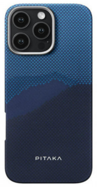 Pitaka Чехол для iPhone 16 Pro | StarPeak Tactile Woven Case | Over the horizon