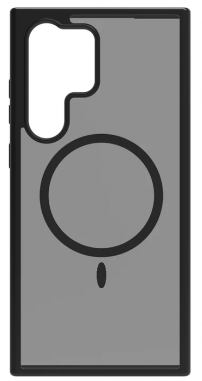Чехол KeepHone MagSafe для Samsung S23 Ultra/ Alloy MagSafe/ с магсейф/ для беспроводной зарядки, Black