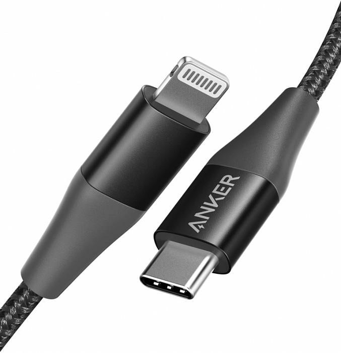 Кабель Anker PowerLine+ II USB-C to LTG 90см Black