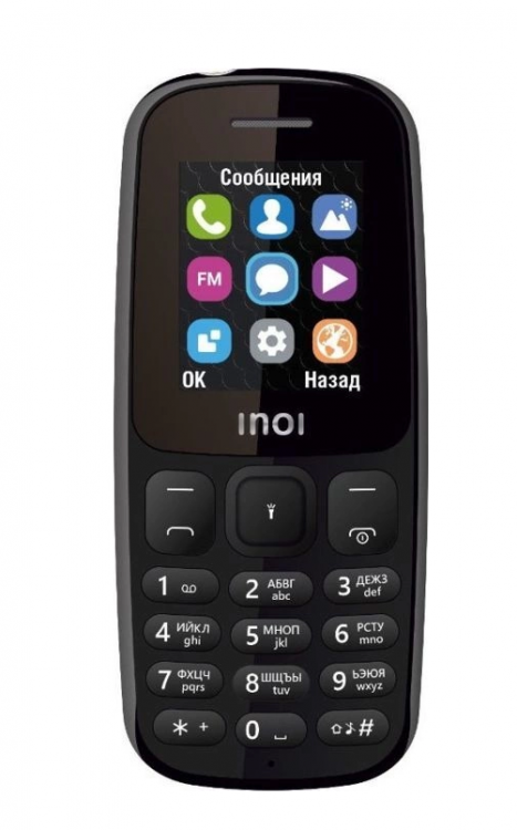 INOI 100 - Black (B) кнопочный телефон