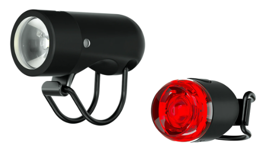 Knog Plug Twinpack 250/10 | Велосипедные фонари | Набор из 2 фар | 250 люмен | USB-зарядка | Водонепроницаемые | One Size универсальный