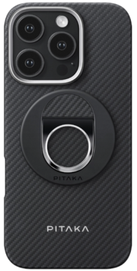 Pitaka Ultra-Slim & Grip 3 с MagSafe Чехол для iPhone 16 Pro | Магнитное кольцо | Легкий и прочный материал | Совместимость с MagSafe | Тонкий дизайн | Высокая прочность