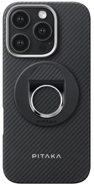 Pitaka Ultra-Slim & Grip 3 с MagSafe Чехол для iPhone 16 Pro | Магнитное кольцо | Легкий и прочный материал | Совместимость с MagSafe | Тонкий дизайн | Высокая прочность