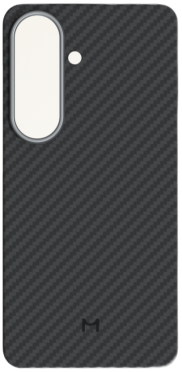 Magssory Чехол для Samsung S26 | С поддержкой MagSafe | Кевлар | Aramid Frame Case | Black