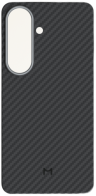 Magssory Чехол для Samsung S26 | С поддержкой MagSafe | Кевлар | Aramid Frame Case | Black