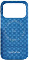 Magssory для iPhone 18 Pro | Aramid Frame Case | Совместим с MagSafe | Cobalt