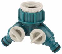 Raco Original 3/4"-1", Распределитель поливочный, двухканальный 4250-55256C