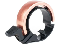 Knog Oi Classic Copper | Велосипедный звонок | Медный дизайн | Громкий звук | Стильный аксессуар | Размер L | Крепление на руль