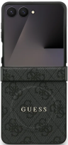 Guess Чехол для Samsung Z Flip 7, PU 4G Classic metal logo Hard Black (MagSafe)