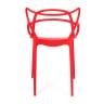 Tetchair Стул Cat Chair (mod. 028) пластик, 54,5*56*84см, красный, 033 14102