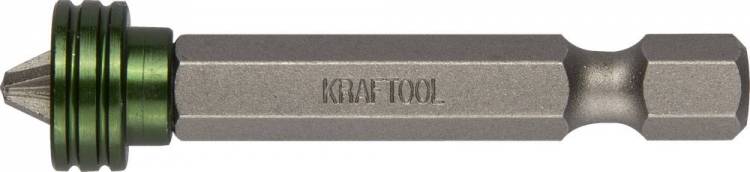 Kraftool 26128-2-50-1, Биты "ЕХPERT", с магнитным держателем-ограничителем, 1 шт. в блистере