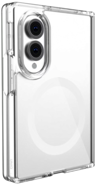 Uniq Чехол для Samsung Z Fold 8 с зарядкой MagClick, Прозрачный Hybrid LifePro Xtreme 