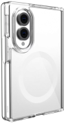 Uniq Чехол для Samsung Z Fold 8 с зарядкой MagClick, Прозрачный Hybrid LifePro Xtreme 