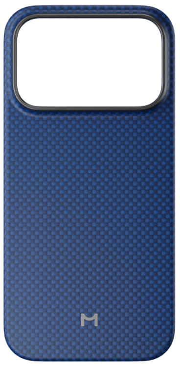 Magssory для iPhone 18 Pro | Aramid Frame Case | Совместим с MagSafe | Blue