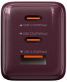 WiWU Wi-G026 67W GaN Сетевое зарядное устройство | Два порта USB-C и USB-A