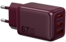 WiWU Wi-G026 67W GaN Сетевое зарядное устройство | Два порта USB-C и USB-A