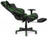 Woodville Компьютерное кресло "Corvet" черный / зеленый | Ширина - 54; Глубина - 60; Высота - 125 см