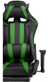 Woodville Компьютерное кресло "Corvet" черный / зеленый | Ширина - 54; Глубина - 60; Высота - 125 см