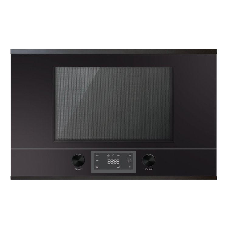 Kuppersbusch Встраиваемая Микроволновая печь MR 6330.0 S2 Black Chrome | Объем: 22 л | 14 автоматических программ | Дверца: Двойное стекло | 5 уровней мощности 