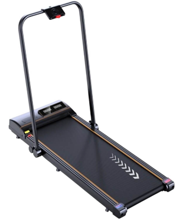 DFC Беговая дорожка Ymclub T-GFWP001BK с поручнем | Механическая | Двигатель 0,75 л/с | Скорость от 1 до 12 км/ч | Максимальный вес пользователя 100 кг | Складная модель