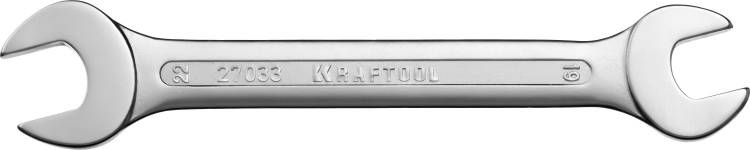 Kraftool 27033-19-22 Рожковый гаечный ключ 19 х 22 мм