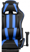 Woodville Компьютерное кресло "Corvet" черно / синий | Ширина - 54; Глубина - 60; Высота - 125 см