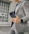 Рitakа Чехол MagEZ Case 4 для iPhone 15 Pro Max | черно-серый |  кевлар (арамид) | противоударный