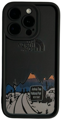 Чехол The North Face для Apple iPhone 15 Pro Max | Цвет: Черный