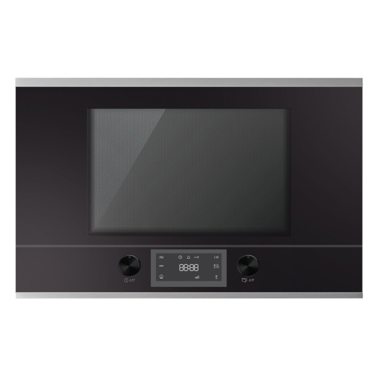 Kuppersbusch Встраиваемая Микроволновая печь MR 6330.0 S1 Stainless steel | Объем: 22 л | 14 автоматических программ | Дверца: Двойное стекло | 5 уровней мощности 