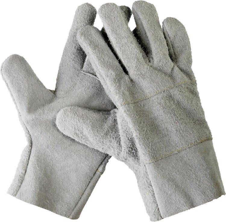 Сибин 1134-XL Перчатки рабочие кожаные, из спилка, XL