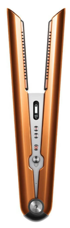 Dyson Выпрямитель для волос Corrale HS07 Bright nickel/Rich copper | 55 Вт, количество режимов нагрева 3, макс. температура нагрева 210 °C, 4.5*4.1 см*29.2 см               