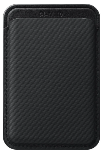 Pitaka Magnetic Woven Wallet Кардхолдер | Магнитное крепление | Прочный и легкий материал из арамидного волокна | Компактный дизайн | Вместимость до 6 карт