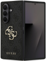 Guess Чехол для Samsung Z Fold 7, PU 4G Big metal logo Hard Black