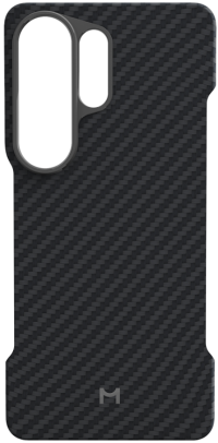 Magssory Чехол для Samsung S26 Ultra | С поддержкой MagSafe | Кевлар+ карбон | Aramid Zero | Black