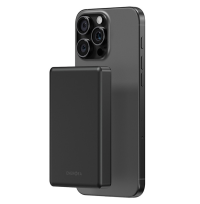 Energea AluPac MagSafe Повербанк 10000mAh 15W Беспроводная Зарядка USB-C 20W Ultra Light Aluminium Gunmetal