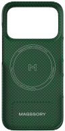 Magssory для iPhone 18 Pro Max | Aramid Frame Case | Совместим с MagSafe | Green
