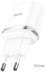Зарядное устройство 1USB 3.0A QC3.0 быстрая зарядка Hoco N3 (White)