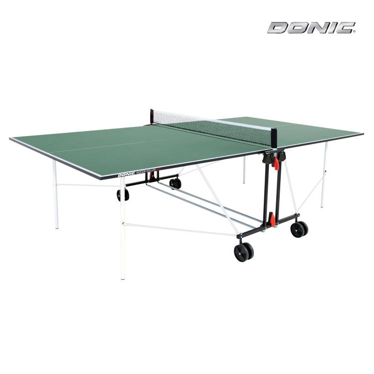 Donic Теннисный стол INDOOR ROLLER SUN GREEN 16мм