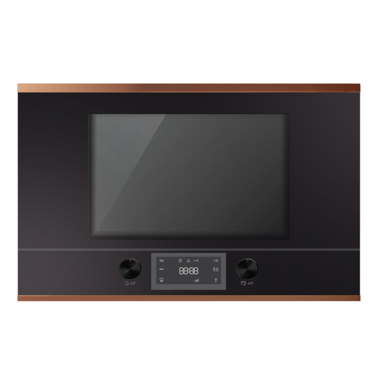 Kuppersbusch Встраиваемая Микроволновая печь MR 6330.0 S7 Copper | Объем: 22 л | 14 автоматических программ | Дверца: Двойное стекло | 5 уровней мощности 