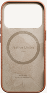 Native Union Чехол для iPhone 17 Pro (RE) Active 2 MagSafe, коричневый