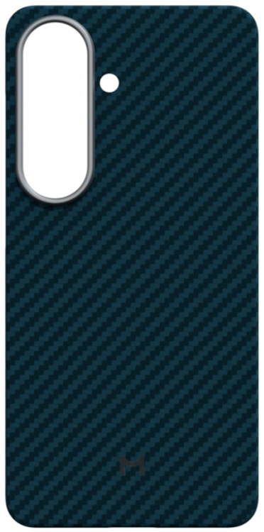 Magssory Чехол для Samsung S26 Plus | С поддержкой MagSafe | Кевлар | Aramid Frame Case | Blue