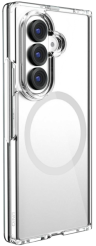 Uniq Чехол для Samsung Z Fold 8 Ultra с зарядкой MagClick, Прозрачный Hybrid LifePro Xtreme 