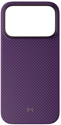 Magssory для iPhone 18 Pro Max | Aramid Frame Case | Совместим с MagSafe | Burgundy