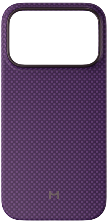 Magssory для iPhone 18 Pro Max | Aramid Frame Case | Совместим с MagSafe | Burgundy