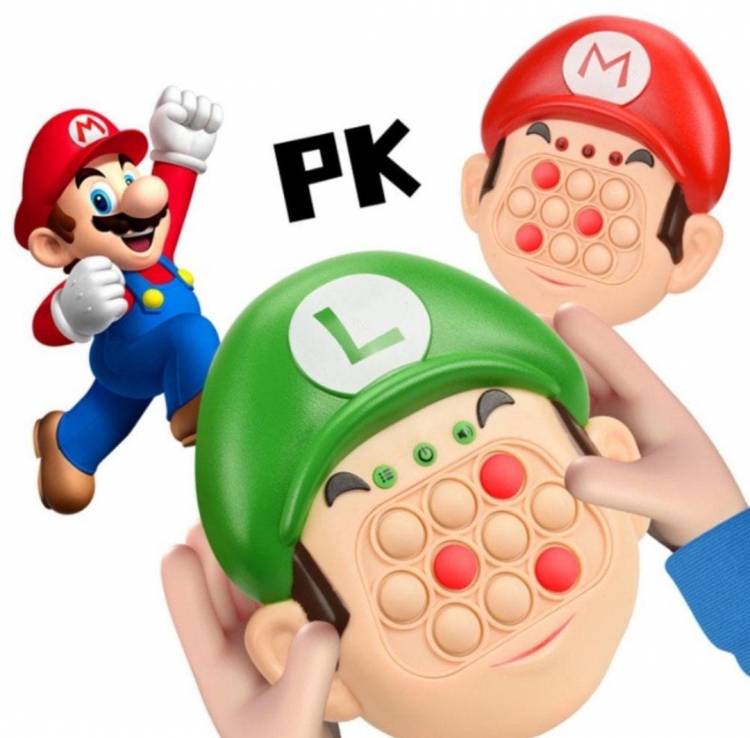 Электронная игра с нажимными кнопками, Супер Братья Марио, Луиджи, головоломка