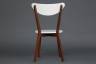 Tetchair Стул "MAXI" (Макси) каркас бук, сиденье, спинка - мдф, 86 х 48.5 х 54.5 см, белый + коричневый , страна-производитель - Малайзия / 10464