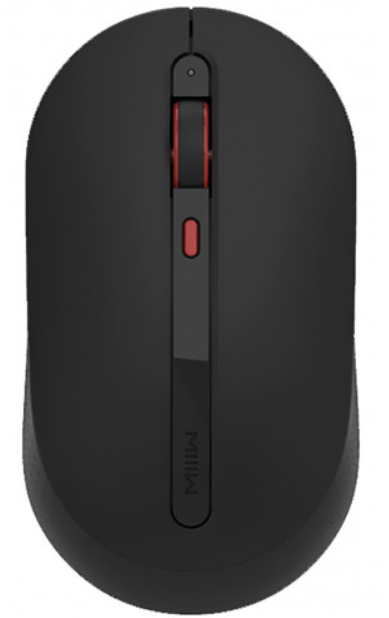 Xiaomi Беспроводная мышь MIIIW Wireless Mute Mouse, Black