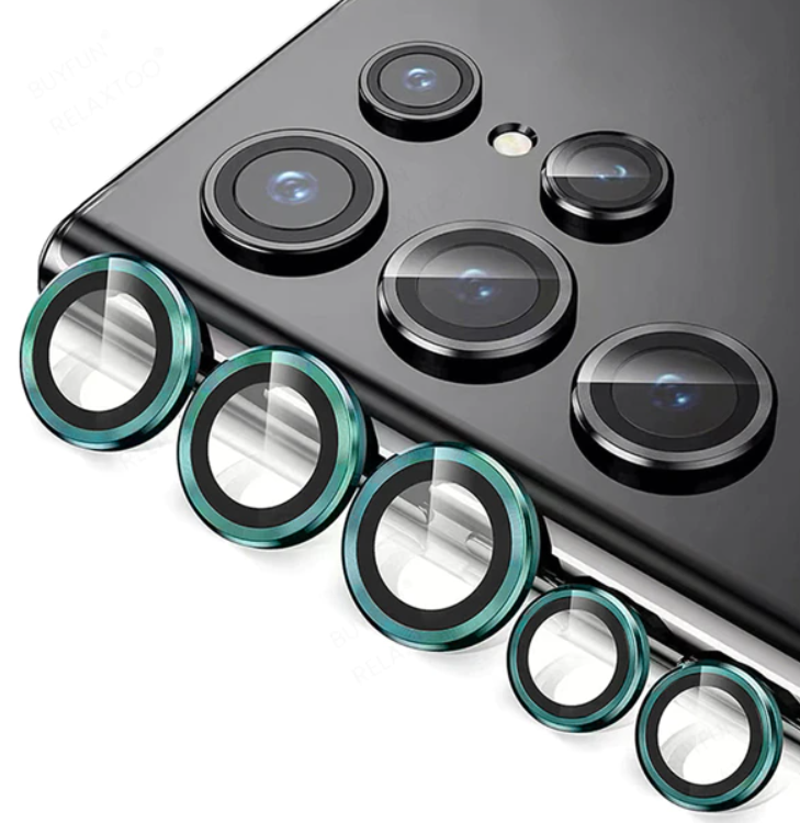 Keephone Бронь на камеру для Samsung S23 Ultra, Green