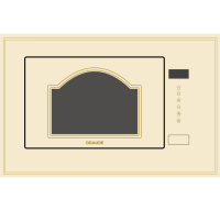 Graude компактная микроволновая печь CLASSIC MWGK 38.1 EL | (Ш х В х Г): 595 х 390 х 313 мм | Мощность микроволн: 700 Вт | Объем камеры: 20 литров