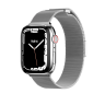 SwitchEasy cетчатый ремешок из нержавеющей стали | Apple Watch 42/44/45/49mm | Цвет: Серебро